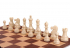 DGT BROWN SET chess pieces + board + DGT1002